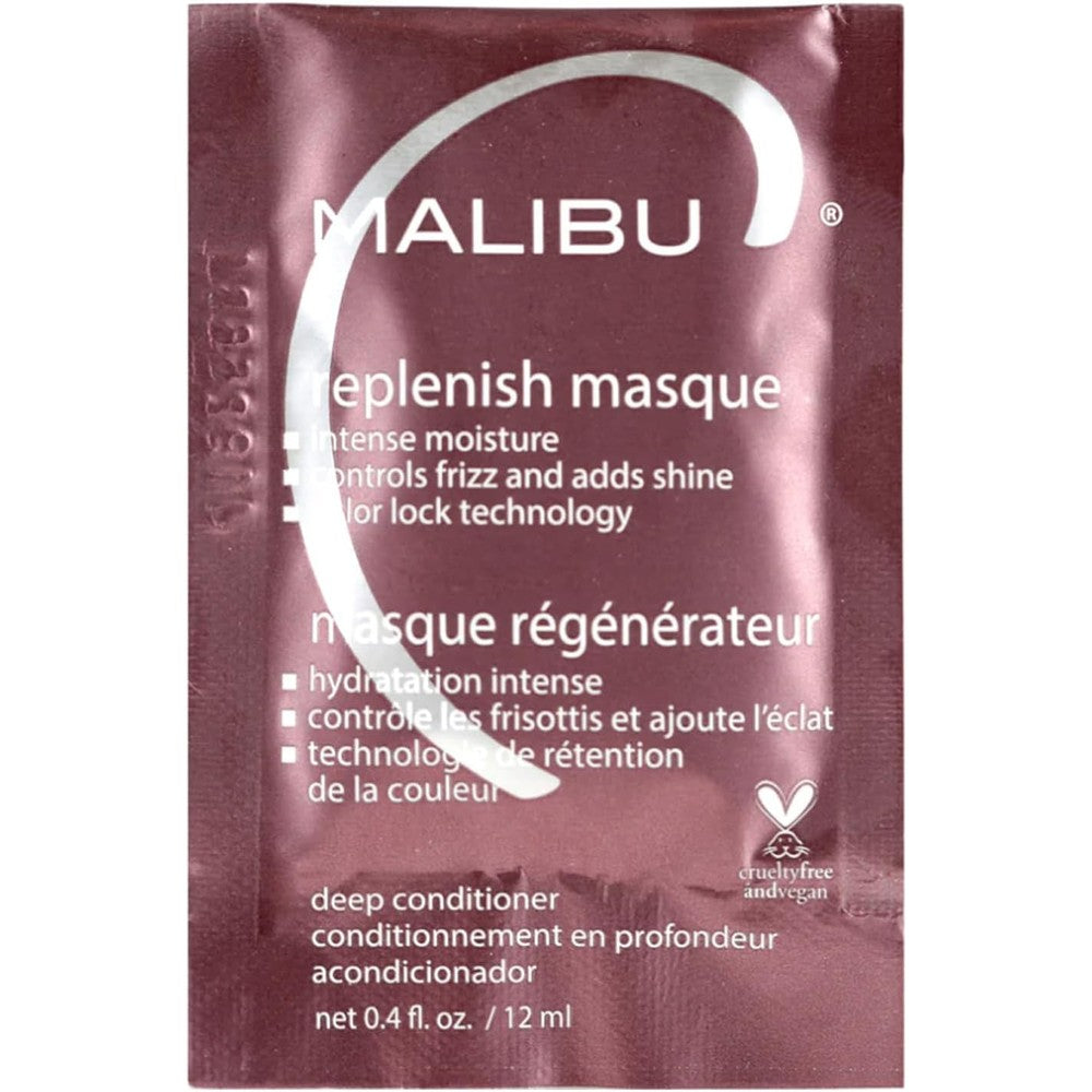 Malibu C Replenish Hair Masque front view packaging