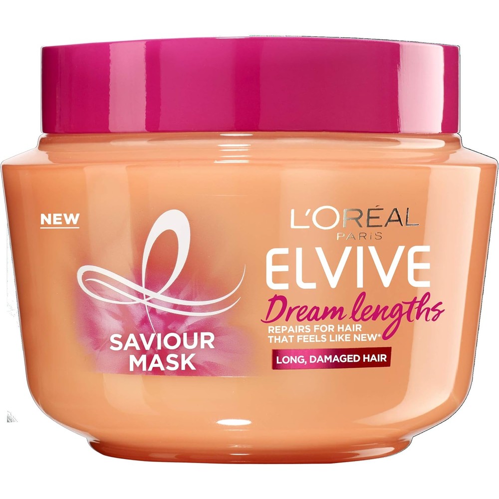 L'Oreal Paris Elvive Dream Lengths Hair Mask front view bottle