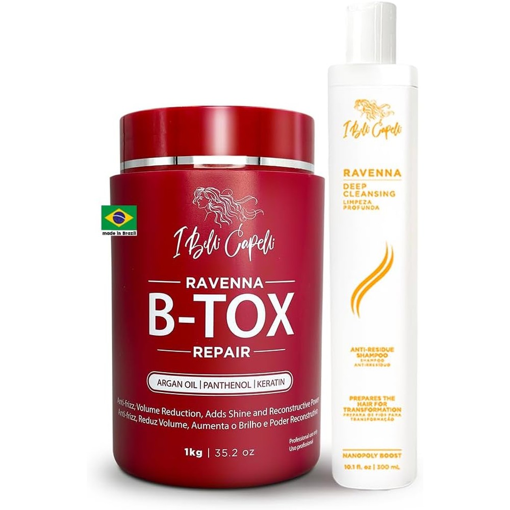 I Belli Capelli Ravenna Hair Treatment Kit front view