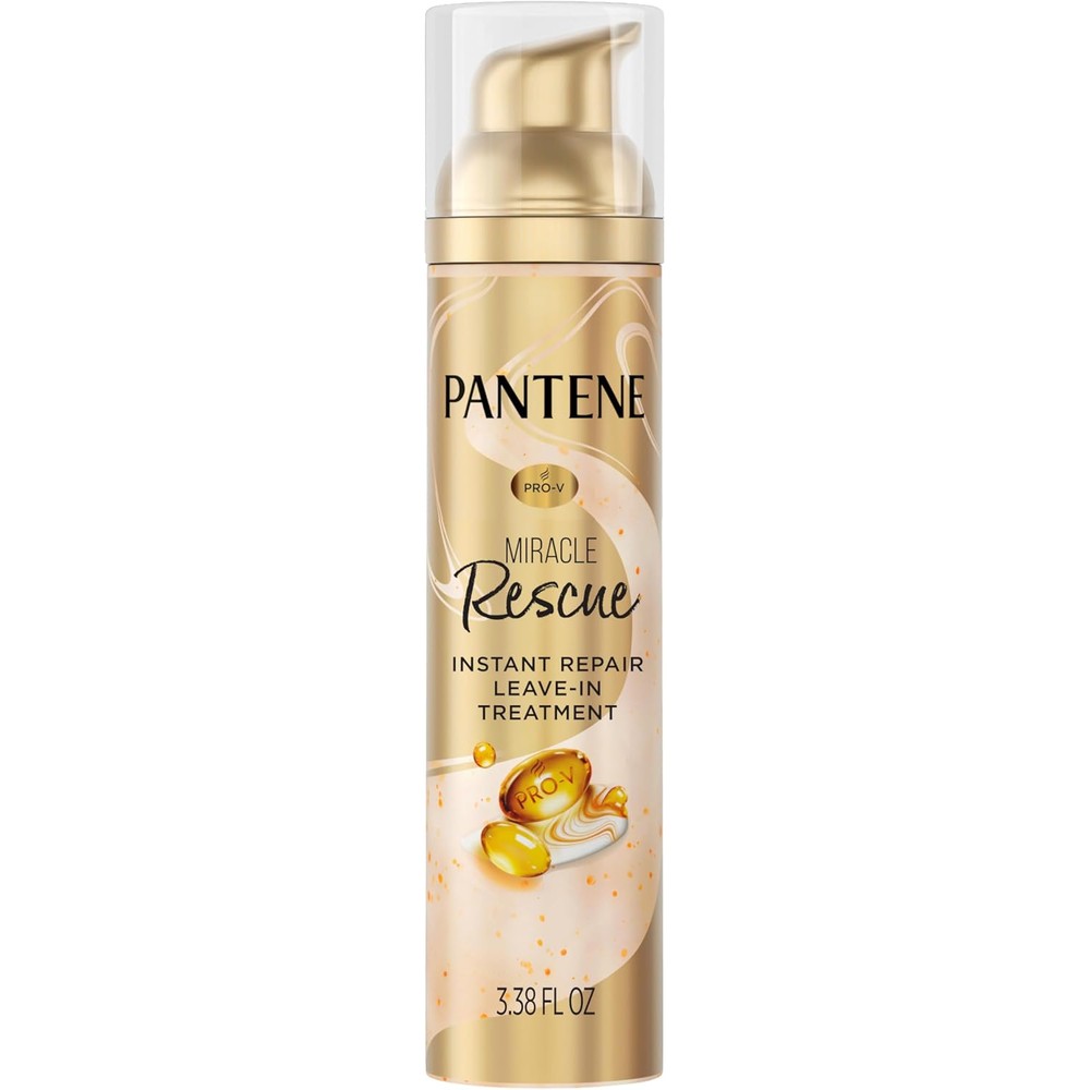 Pantene Miracle Rescue Leave-In Treatment front view bottle packaging