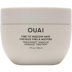 OUAI Fine to Medium Hair Treatment Masque front view packaging jar