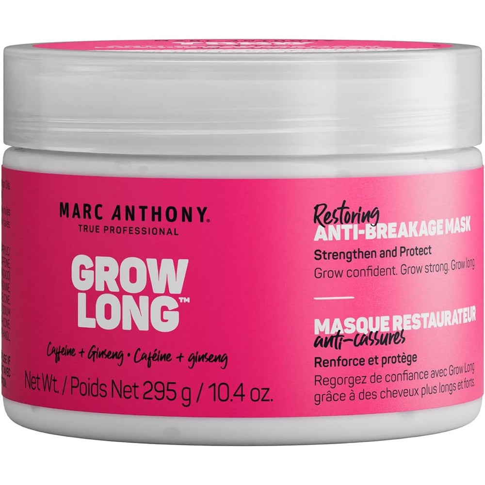 Marc Anthony Grow Long Anti-Breakage Hair Mask front view tub