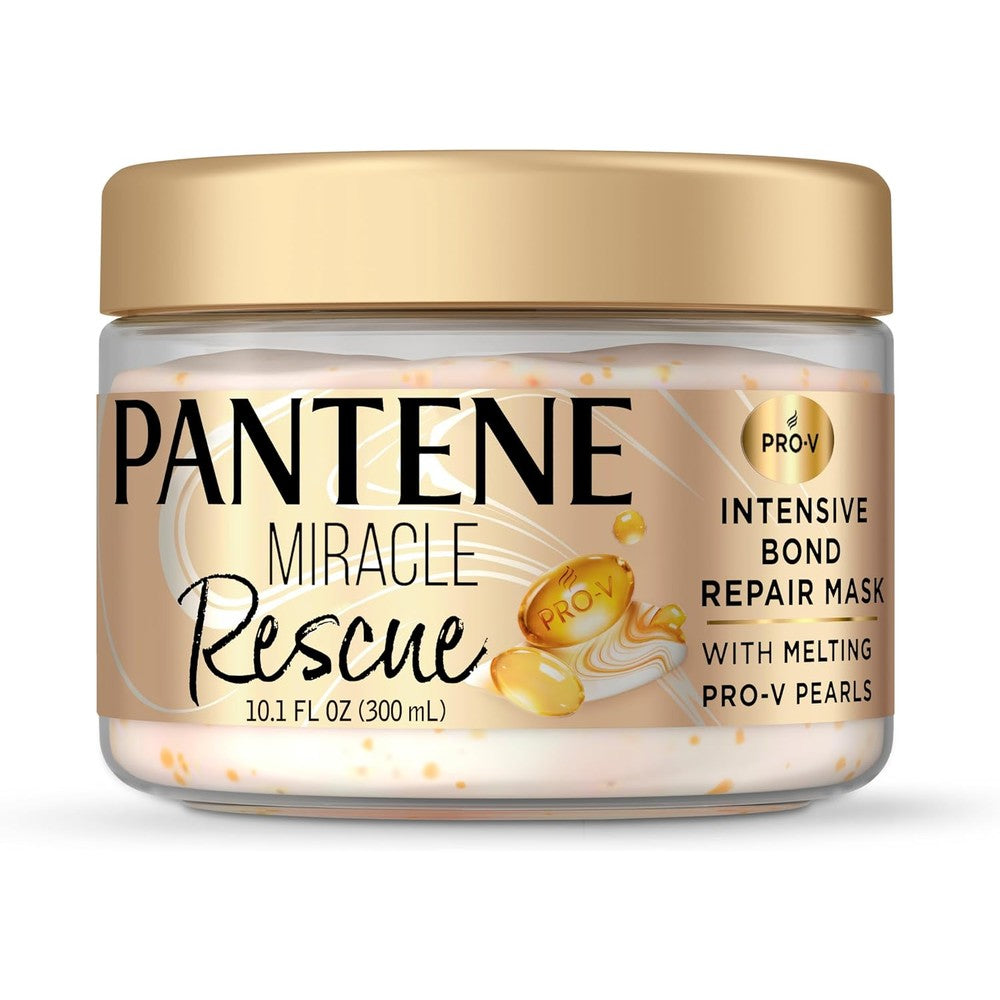 Pantene Miracle Rescue Intensive Bond Repair Hair Mask front view container