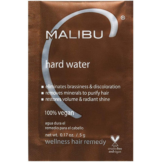 Malibu C Hard Water Wellness Hair Remedy packet front view
