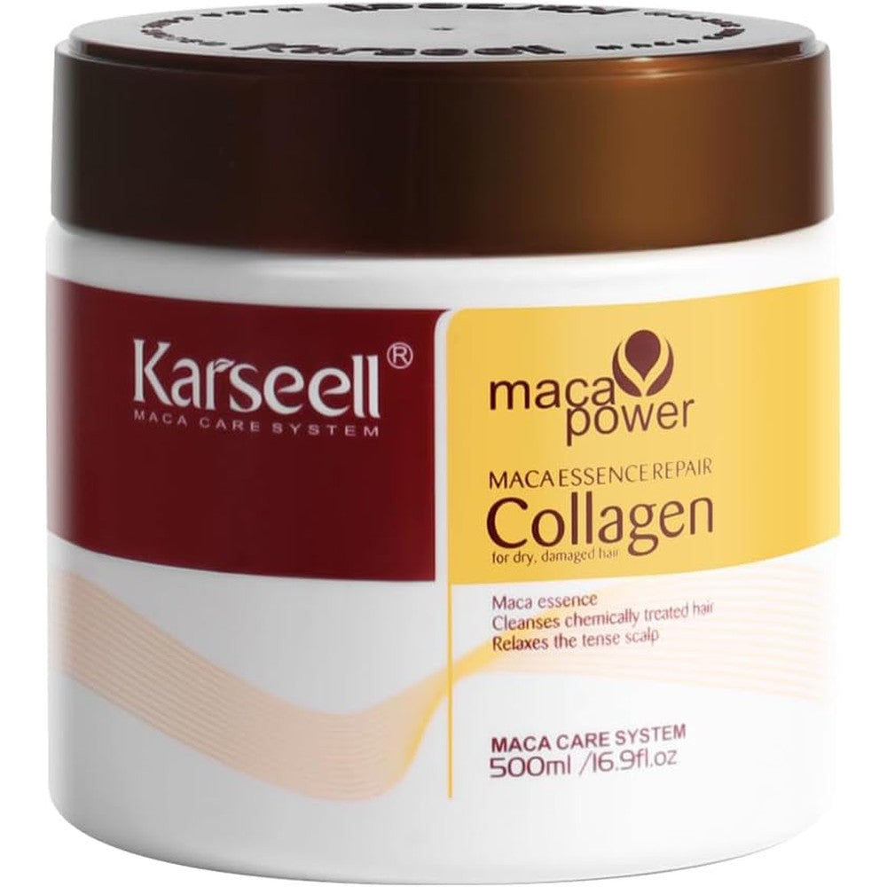 Karseell collagen hair mask front view product container