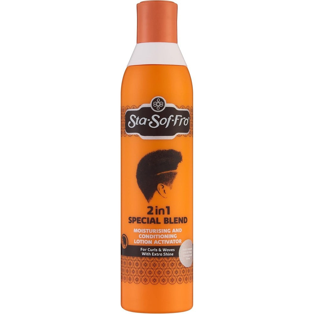 Sta-Sof-Fro 2in1 Special Blend Moisturising and Conditioning Lotion Activator front view