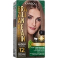 Kareol Extra Repairing Brazilian Keratin Straightening Kit front view product packaging