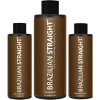Brazilian Straight hair straightening kit bottle front view