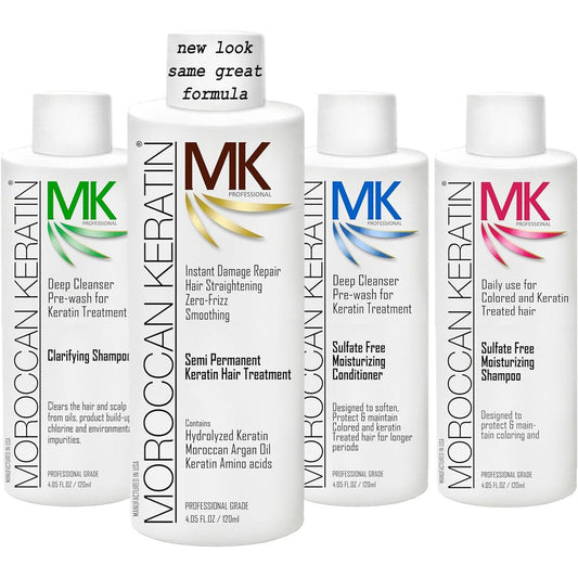 Moroccan Keratin Brazilian Hair Treatment 4 piece set front view