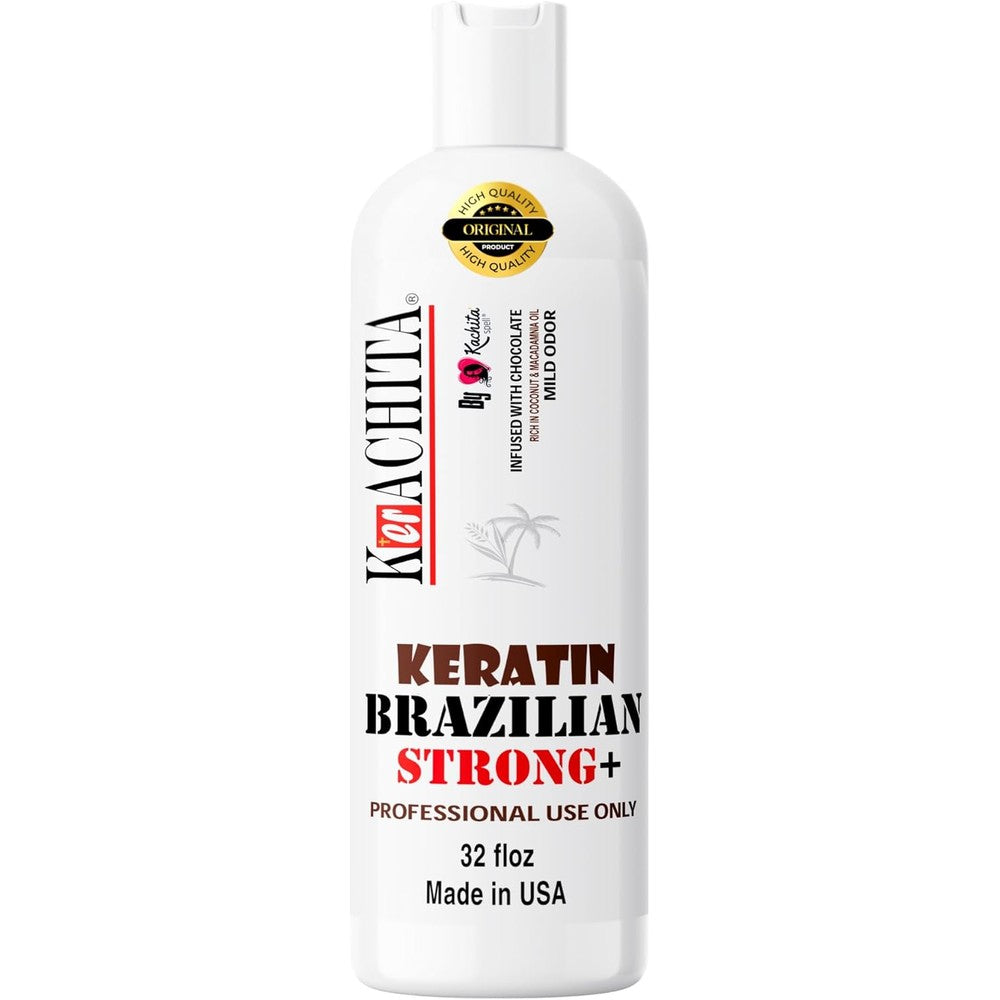 Kerachita Brazilian Keratin Chocolate Strong treatment front view bottle