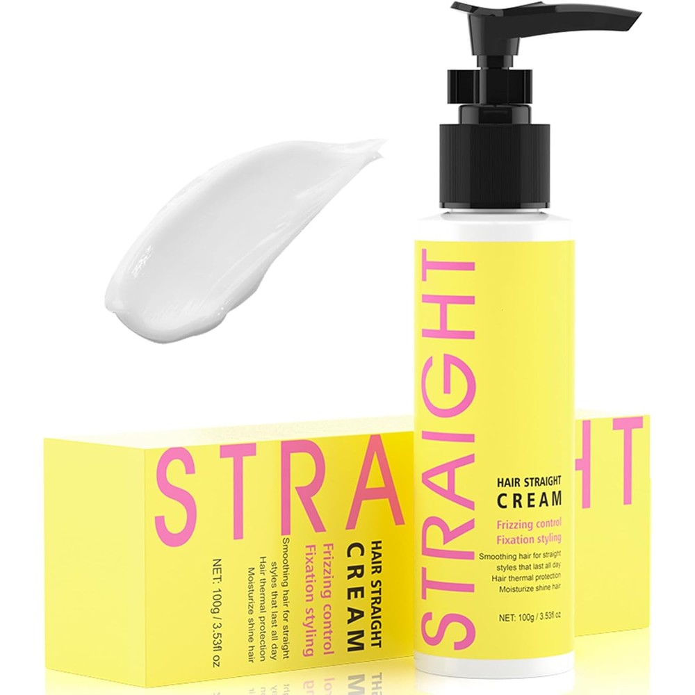 Gowwim Hair Straightener Cream front view packaging