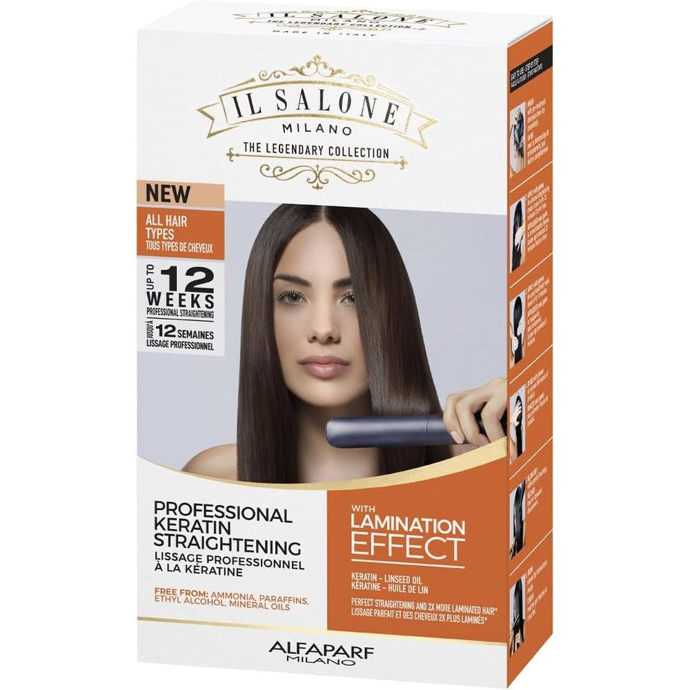Il Salone Milano At Home Keratin Hair Treatment kit front view