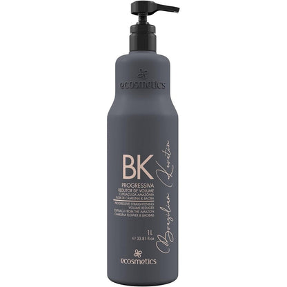Emax Ecosmetics Deluxe Brazilian Keratin Treatment 1 Liter bottle front view