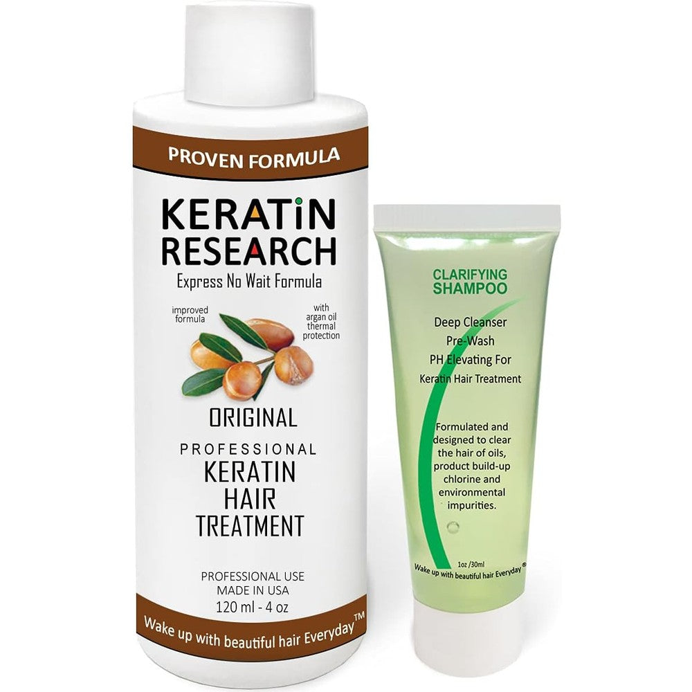 Keratin Research Brazilian Keratin Hair Treatment kit front view