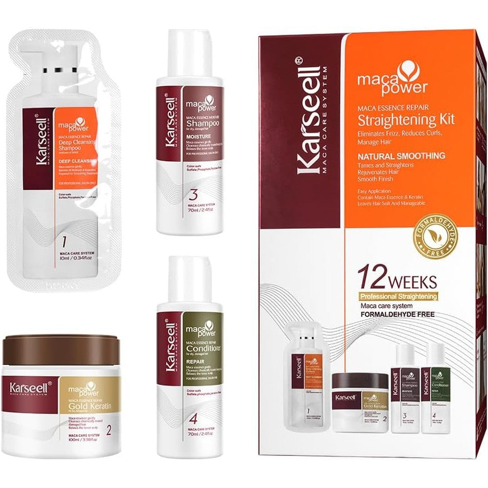 Karseell Maca Essence Repair Straightening Kit front view