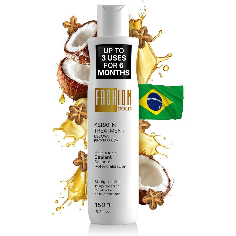Fashion Gold Keratin Hair Treatment 150g front view