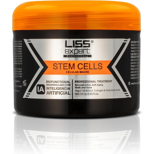 Liss Expert Stem Cells Smoothing Treatment bottle front view for professional hair straightening