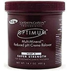 SoftSheen Carson Optimum Multimineral Relaxer Super front view salon hair straightening cream