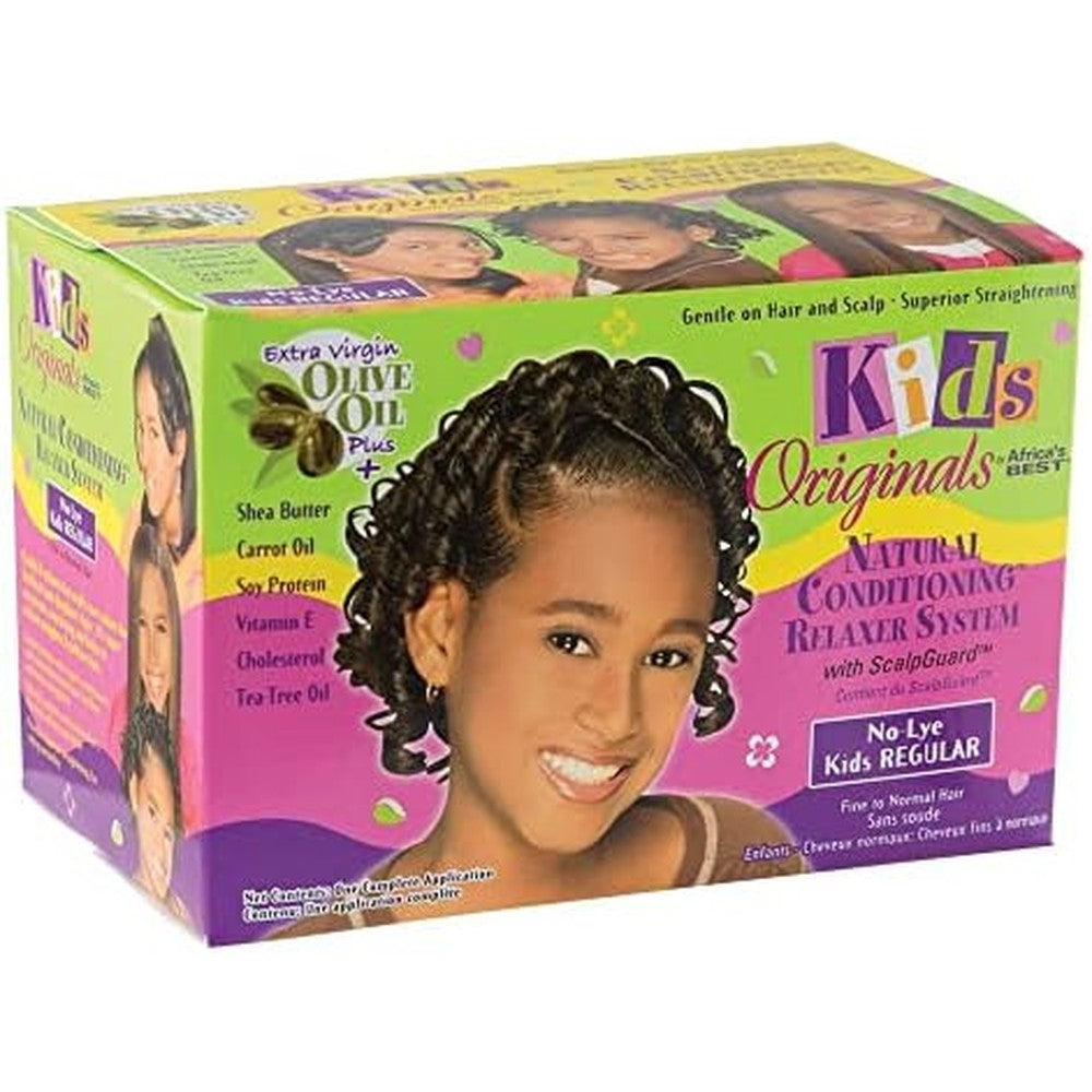 Originals by Africa's Best Kids Natural Conditioning Relaxer System Regular Kit front view