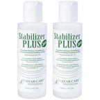 STAR CARE Stabilizer Plus After Relaxer Conditioner front view showing the dual pack formulation for pH balancing.