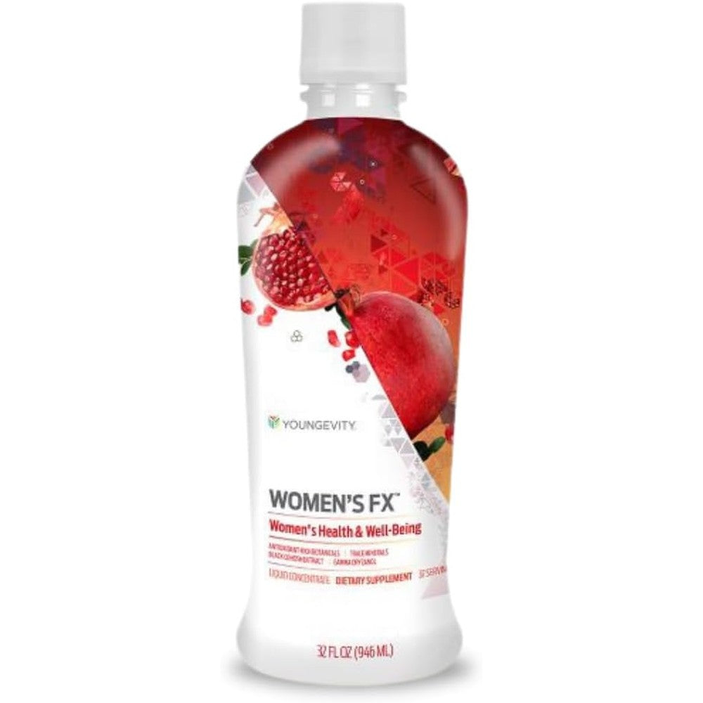Youngevity Women's FX with Black Cohosh 32 fluid ounce front bottle view