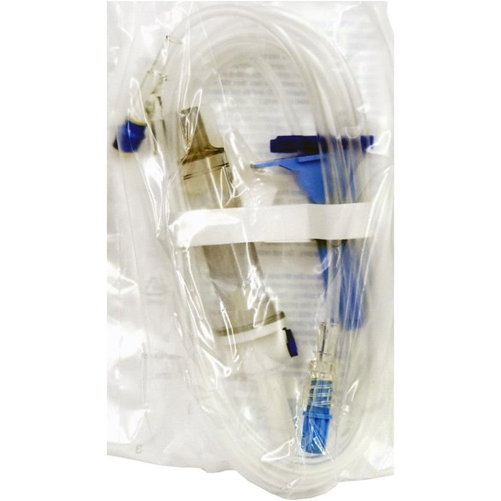 Soikoi Baxter Healthcare Solution Set 103-inch tubing front view medical IV supply.