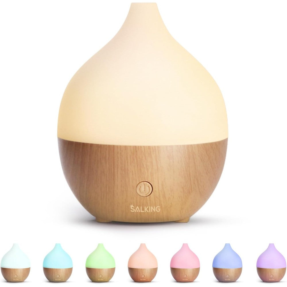 SALKING 100ml Essential Oil Diffuser front view for aromatherapy.