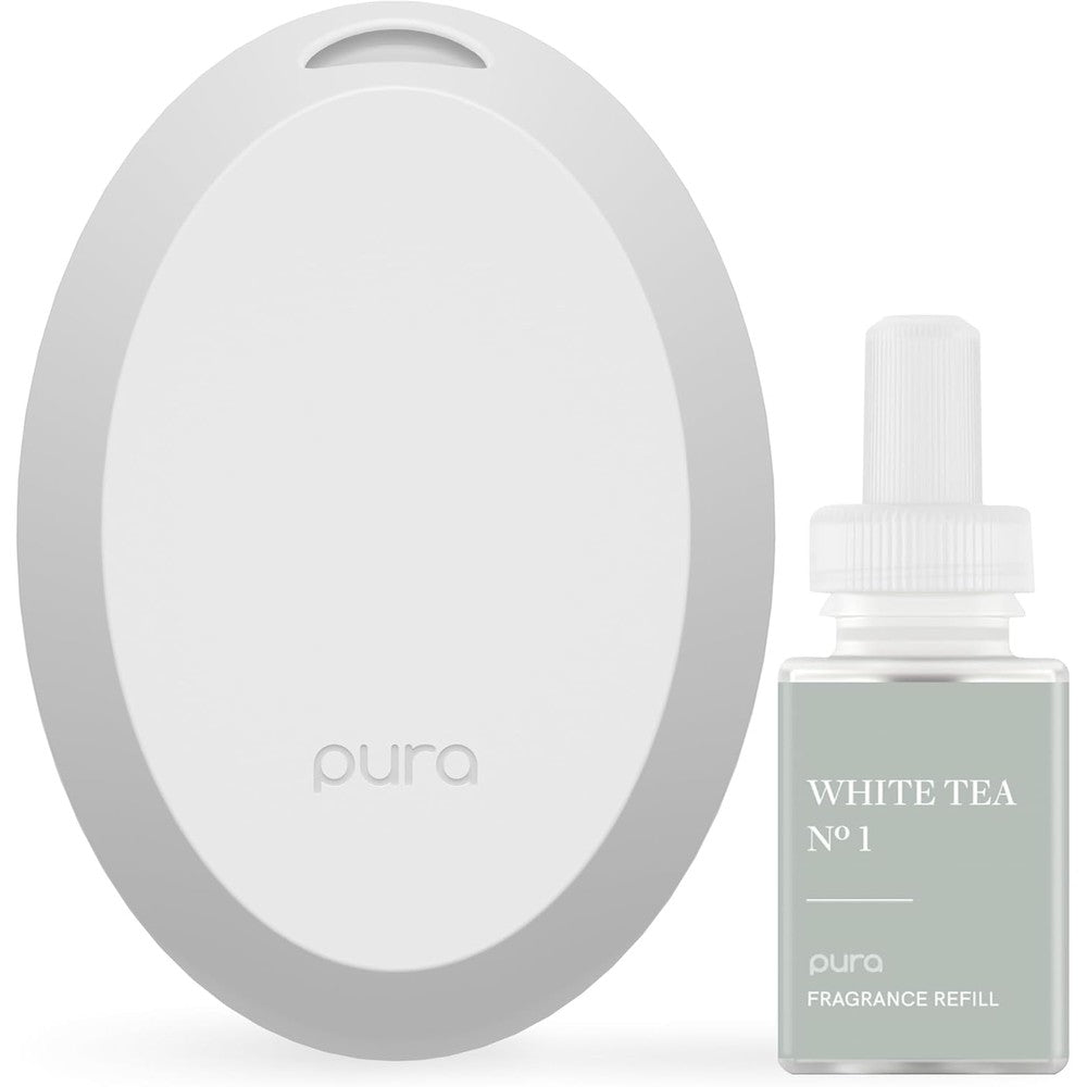 Pura Mini Smart Fragrance Diffuser white plug-in device front view