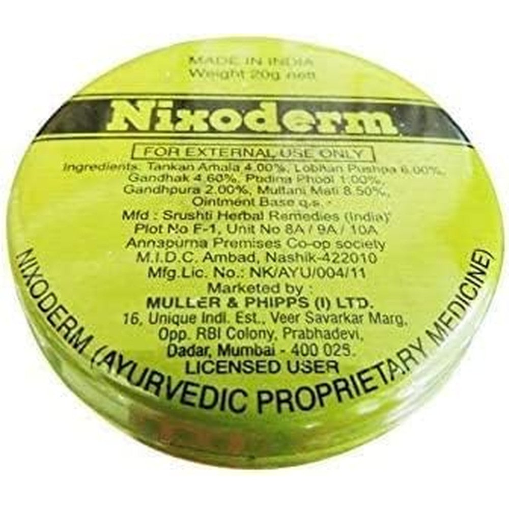 NatoGears TYU Ayurvedic Nixoderm Cream pack of ten jars for acne treatment