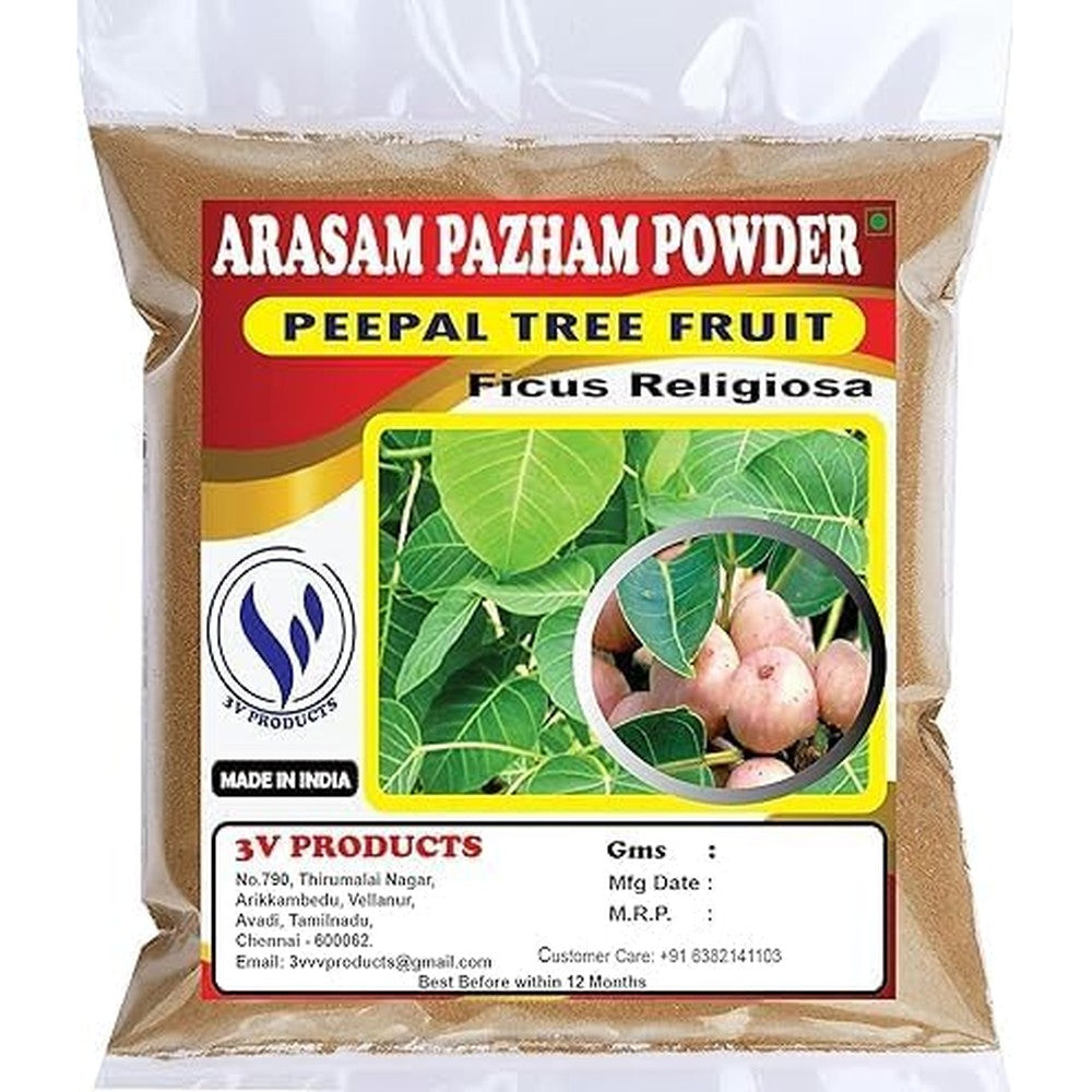 3V Products Arasam Pazham Powder 150g front view natural herbal supplement