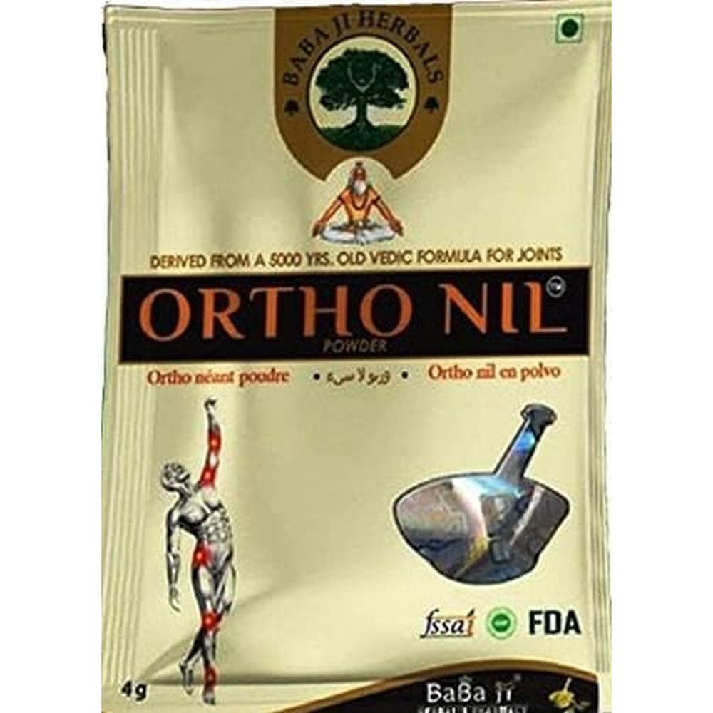 DKM Orthonil Ayurvedic Herbal Powder 14 pouch pack for joint pain relief.