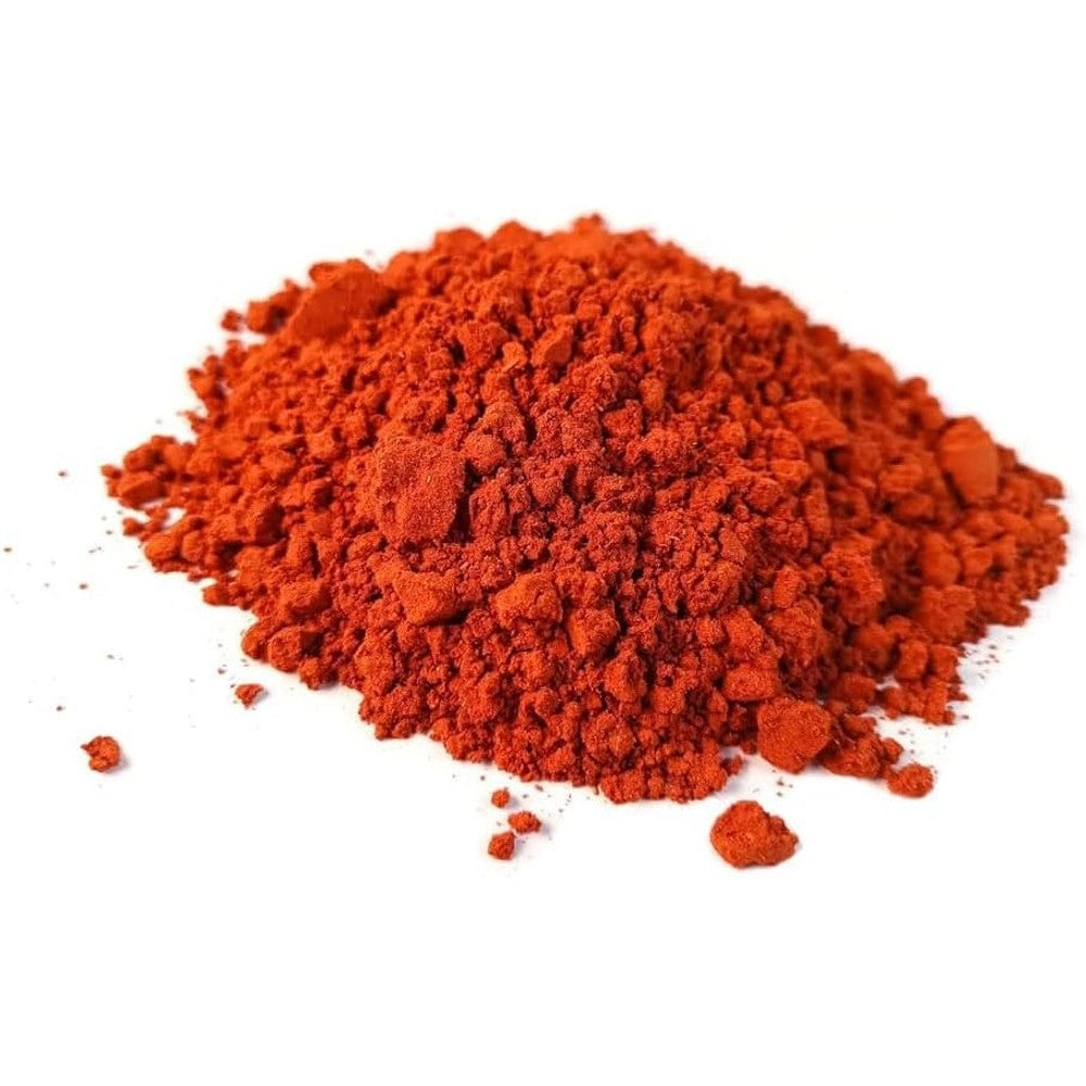 BhayaJi Natural Red Sandalwood Powder front view for pooja and skincare tilak