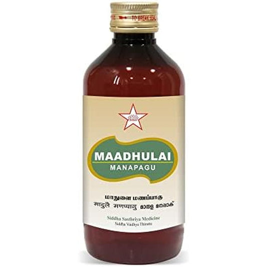 SKM Mathulai Manapagu 150 grams front view Siddha anemia syrup