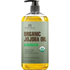 Botanic Hearth USDA Organic Jojoba Oil front view bottle packaging