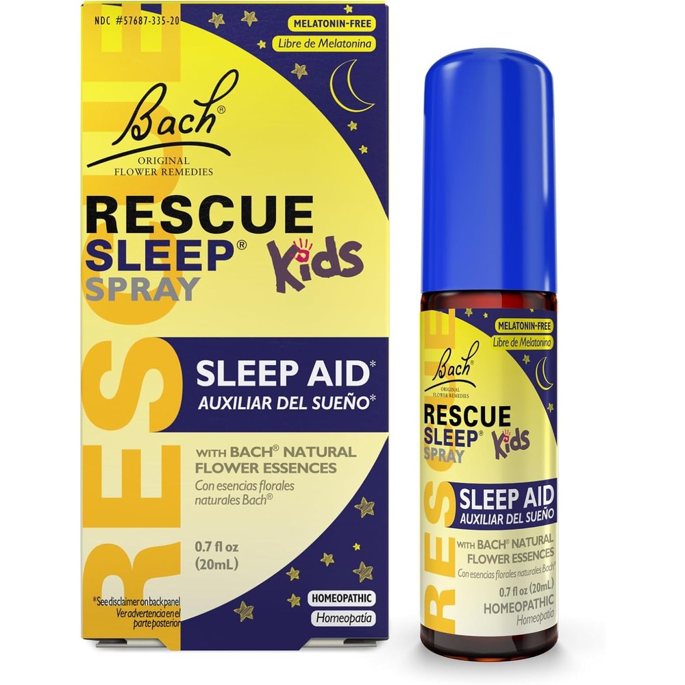 Bach RESCUE Sleep Kids Spray 20ml front view authentic USA import