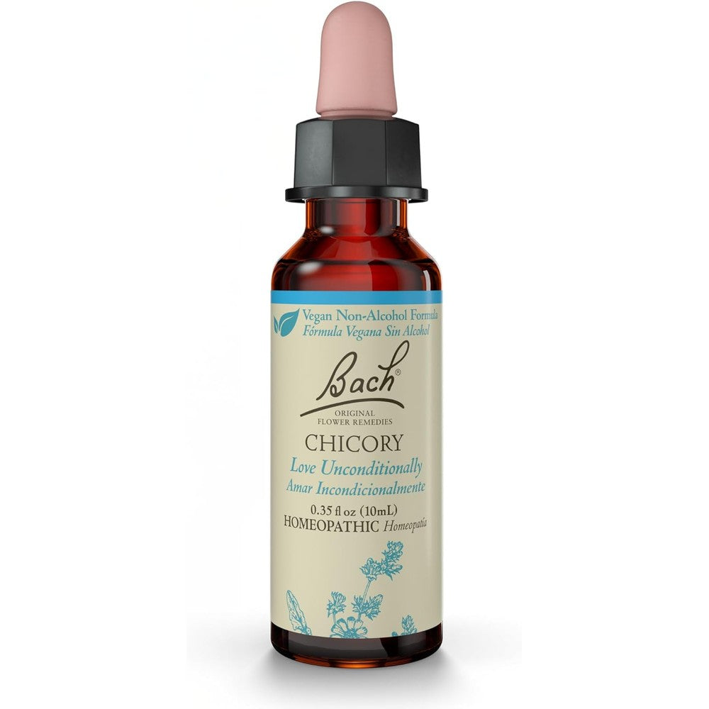 Bach Flower Remedies Chicory non-alcohol formula front view authentic USA import