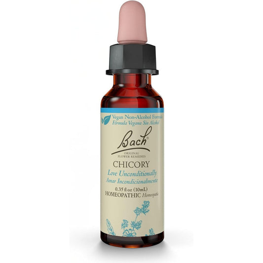 Bach Flower Remedies Chicory non-alcohol formula front view authentic USA import
