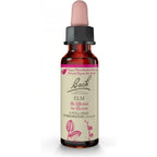 Bach Original Flower Remedies Elm Non-Alcohol Formula front view dropper bottle
