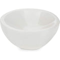 Himalayan Glow WBM Selenite Crystal Bowl front view for crystal charging.