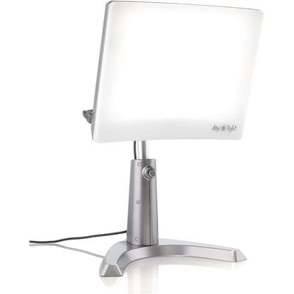 Carex Day-Light Classic Plus Sunlight Therapy Lamp front view displaying bright white LED panel