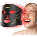 Inteo red light therapy face mask front view skincare device