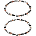 Drkao MagEnergy pure copper magnetic bracelet front view for arthritis relief.