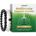 ZVLZVL Czticle Anti Smoke Magnetic Bracelet front view for smoking cessation support.
