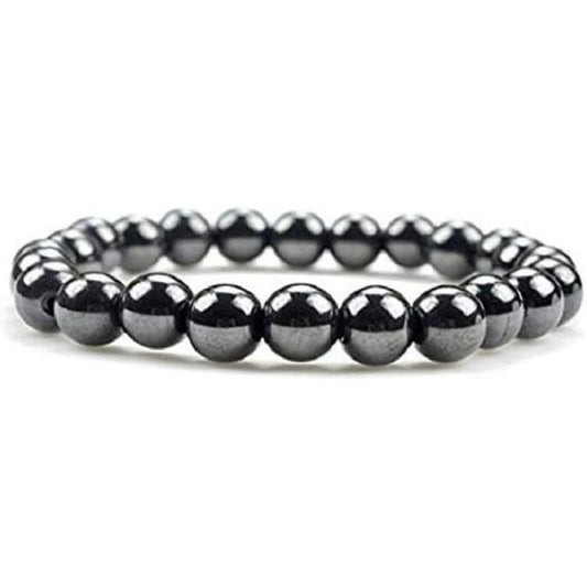 Dr Kao Magnetic Therapy Bracelet front view hematite beads