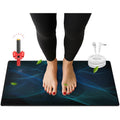 ATE Health Grounding Mat front view showing black conductive surface and logo.