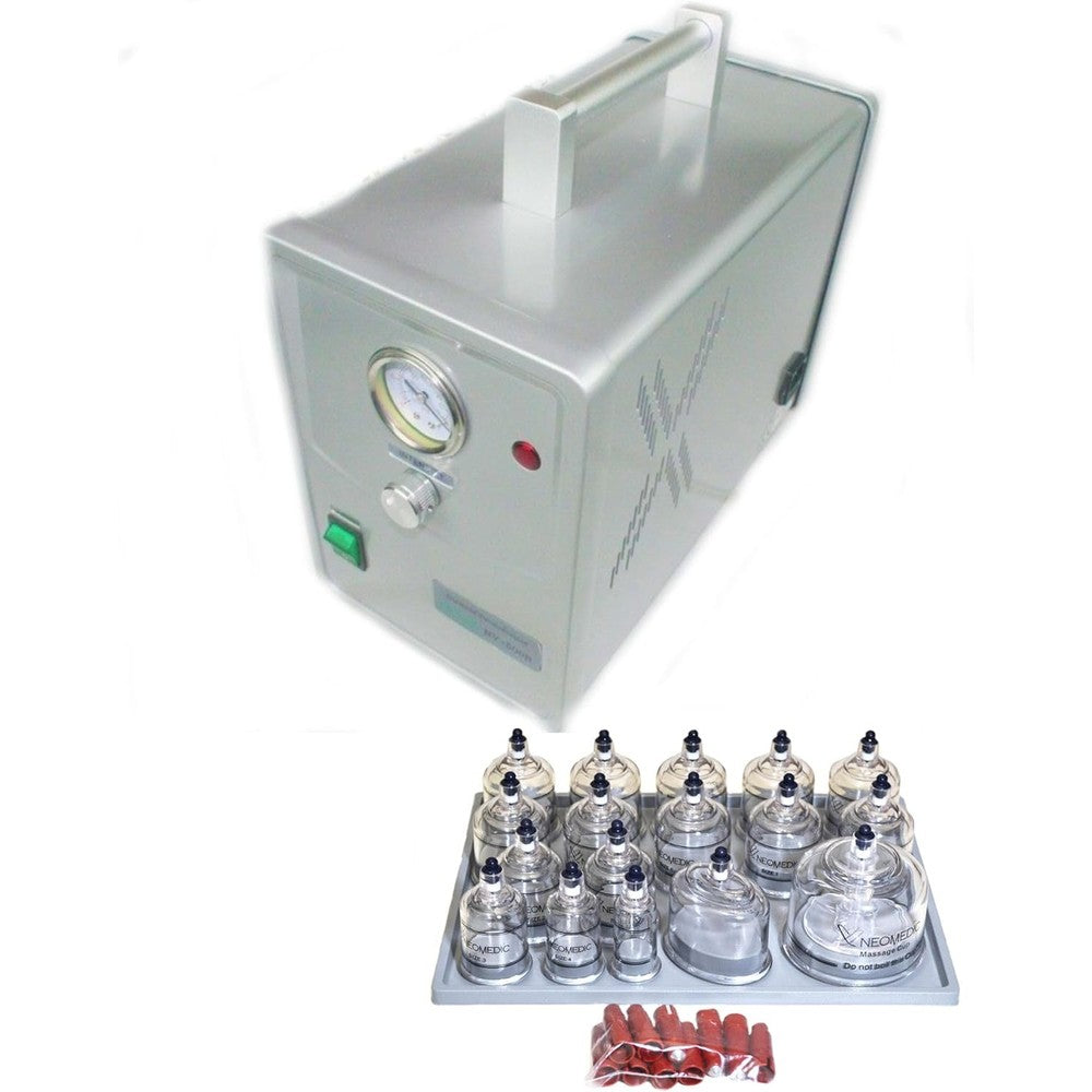 Powerpress Professional Electric Automatic Cupping Set front view