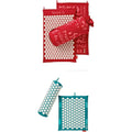 Spoonk Acupressure Eco Mat Vivid Blue set front view