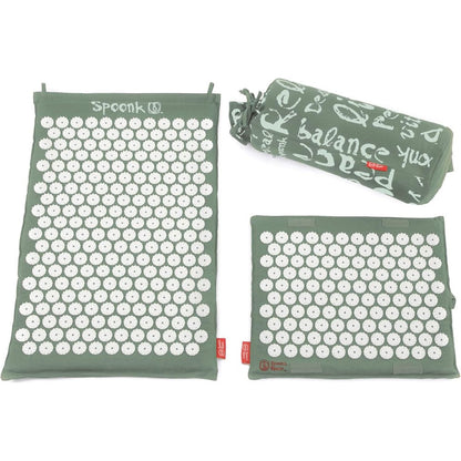 Spoonk Acupressure Eco Mat in Sage green color