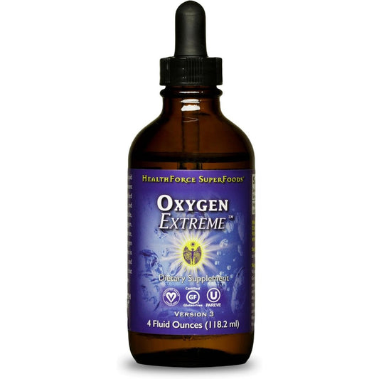 HealthForce SuperFoods Oxygen Extreme liquid supplement front view