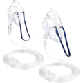 Ventisera adult oxygen mask front view for respiratory therapy.